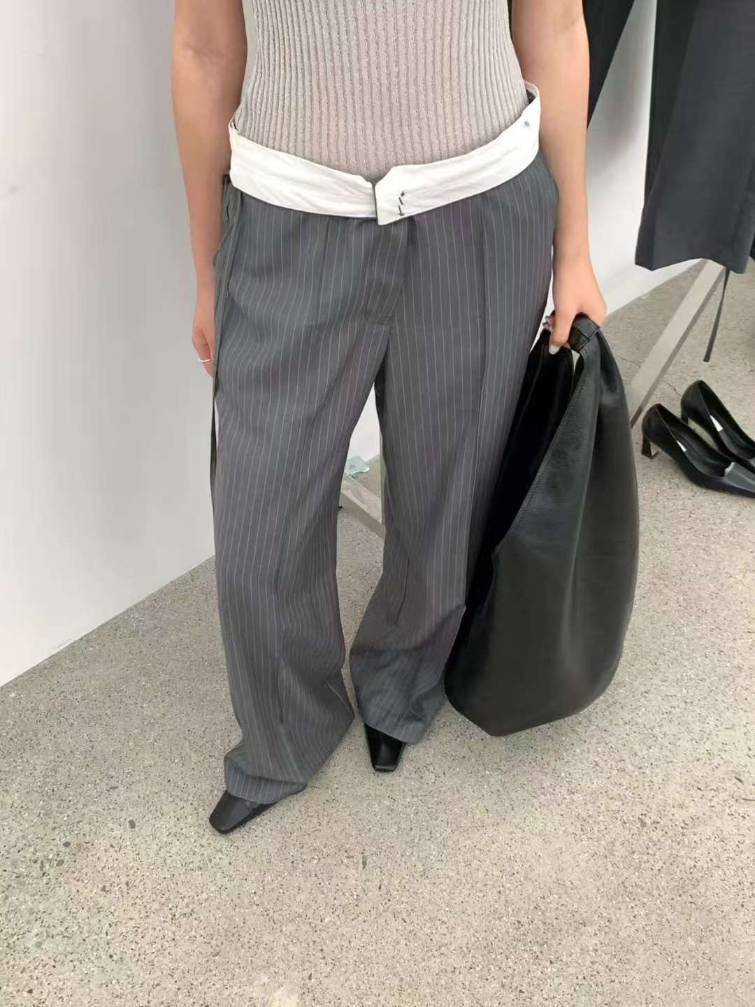 THENEEDS東大門㊣代購女士新款真品休閑職業推薦熱賣休閑褲THENEEDS休閑褲圖色1