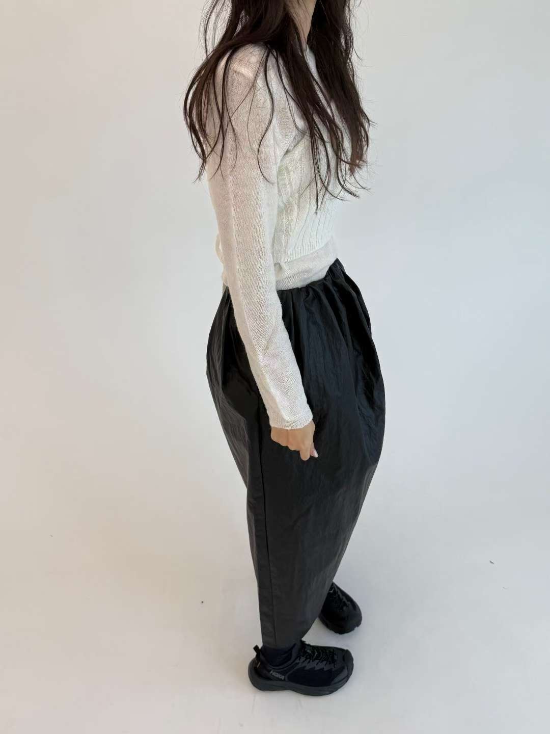 THENEEDS東大門㊣代購女裝新品熱賣推薦25秋冬休閑長裙涂層THENEEDS長裙