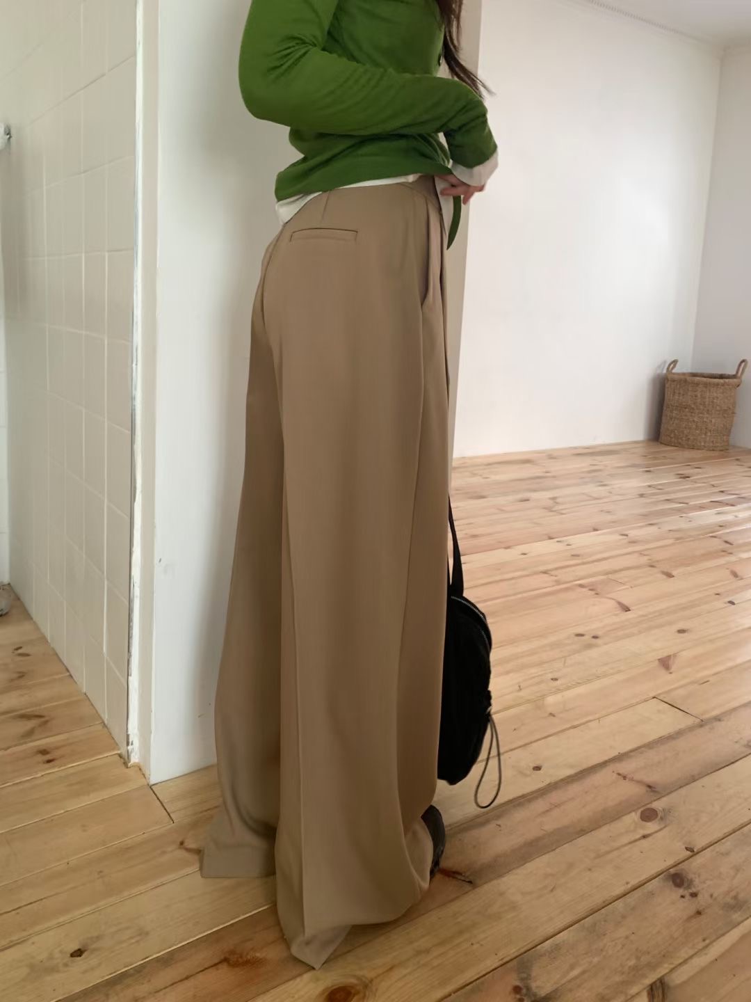 WEARME東大門㊣直郵女裝新品職業人氣推薦時尚休閑褲不含腰帶WEARME休閑褲