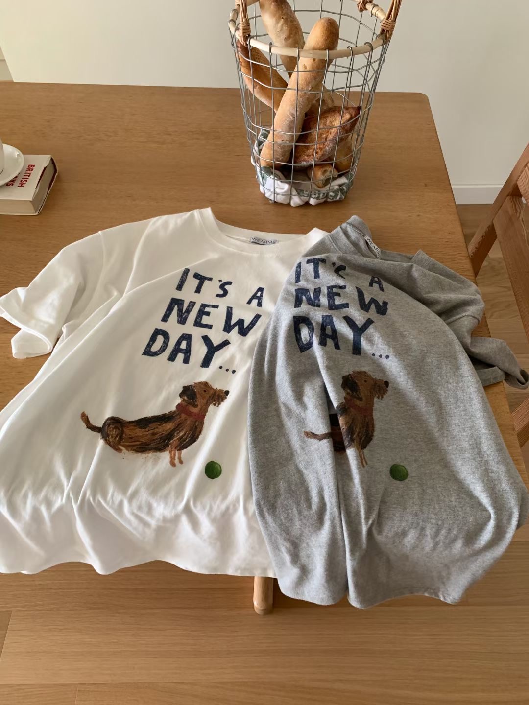 WEARME東大門㊣實拍女士新品真品25秋冬人氣推薦熱賣時尚T恤WEARMET恤