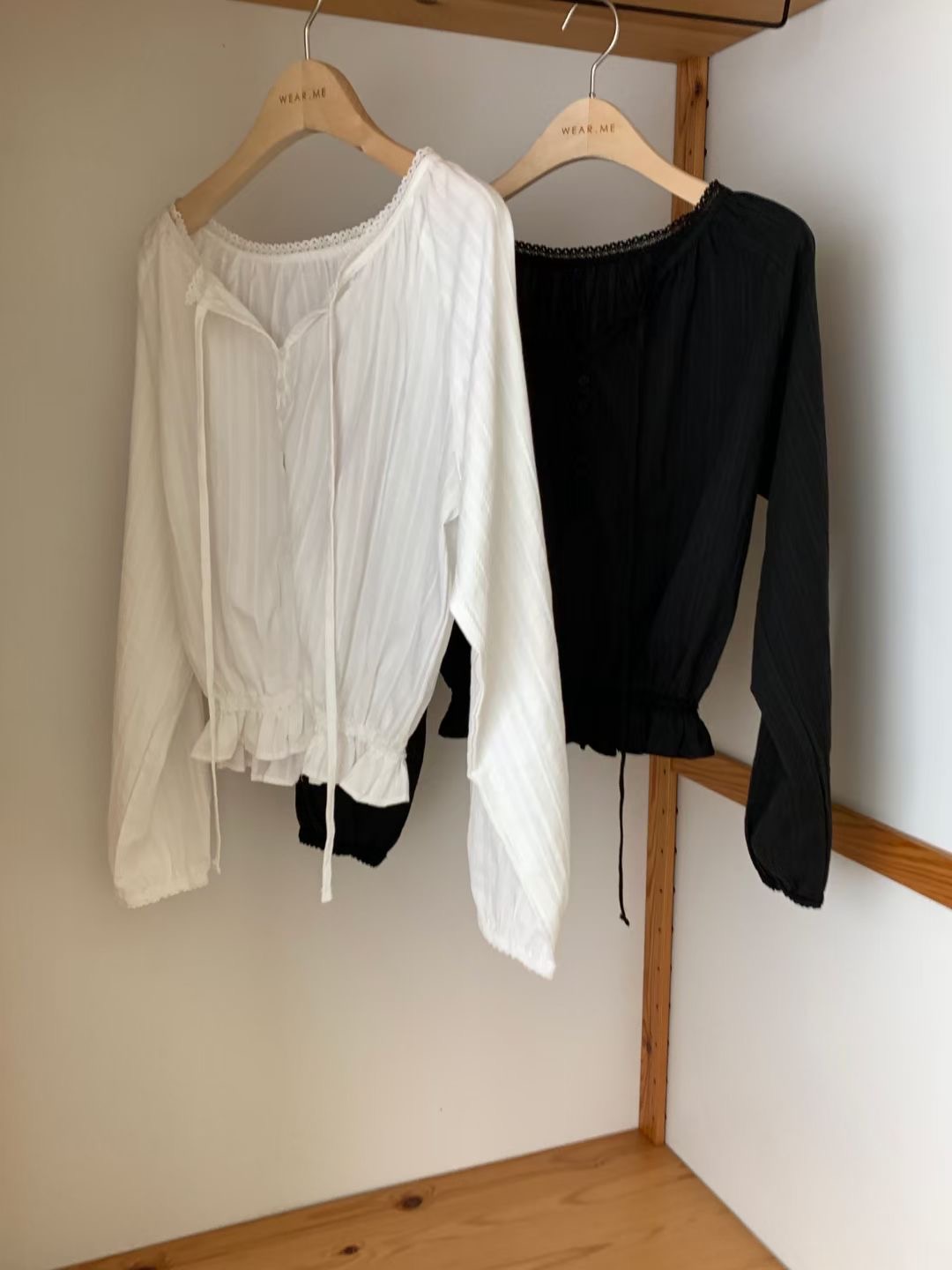 WEARME東大門㊣代購女裝新品推薦真品職業人氣休閑襯衫蕾絲衫WEARME襯衫/蕾絲衫