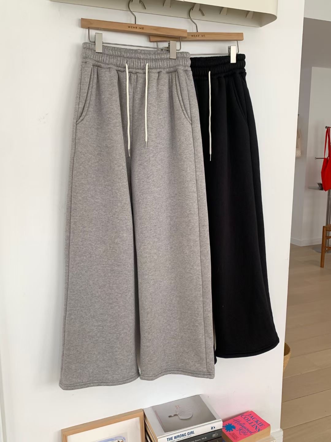 WEARME東大門㊣代購女士新品真品時尚職業25秋冬休閑褲加絨WEARME休閑褲