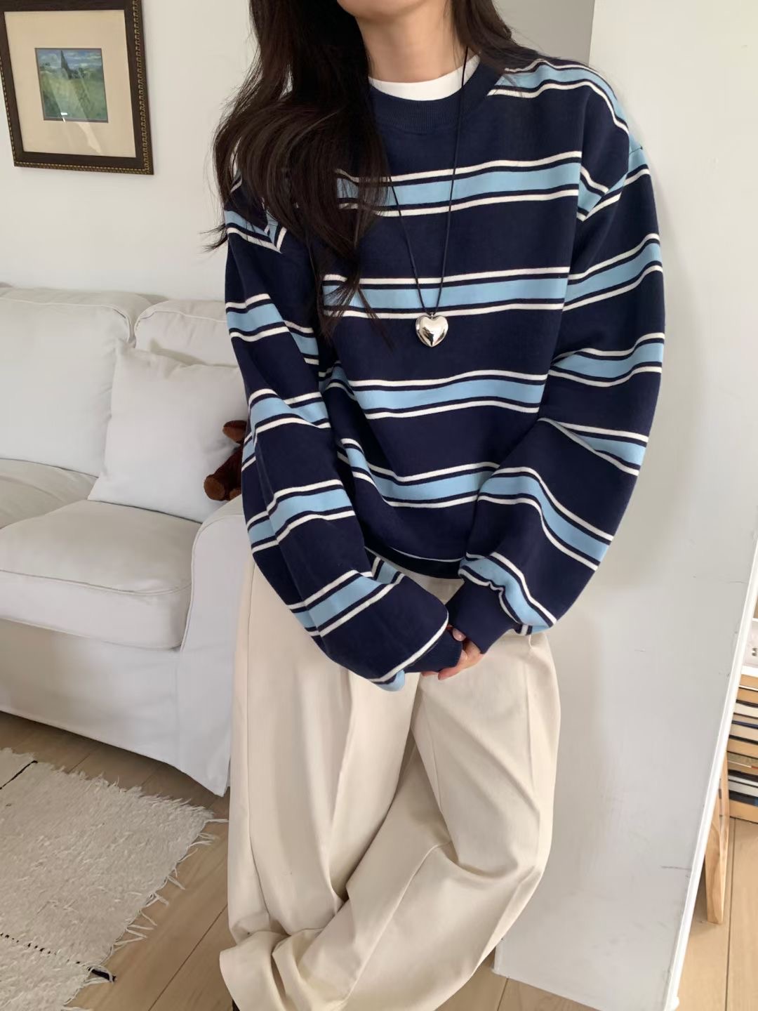 WEARME東大門㊣代購女士新款人氣時尚推薦職業休閑25秋冬衛衣WEARME衛衣圖色3