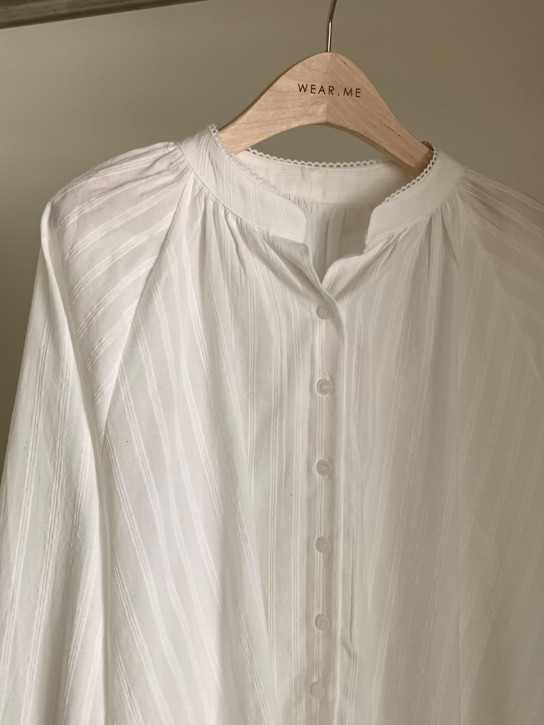 WEARME韓國直郵㊣女士新款時尚人氣真品熱賣休閑襯衫蕾絲衫WEARME襯衫/蕾絲衫