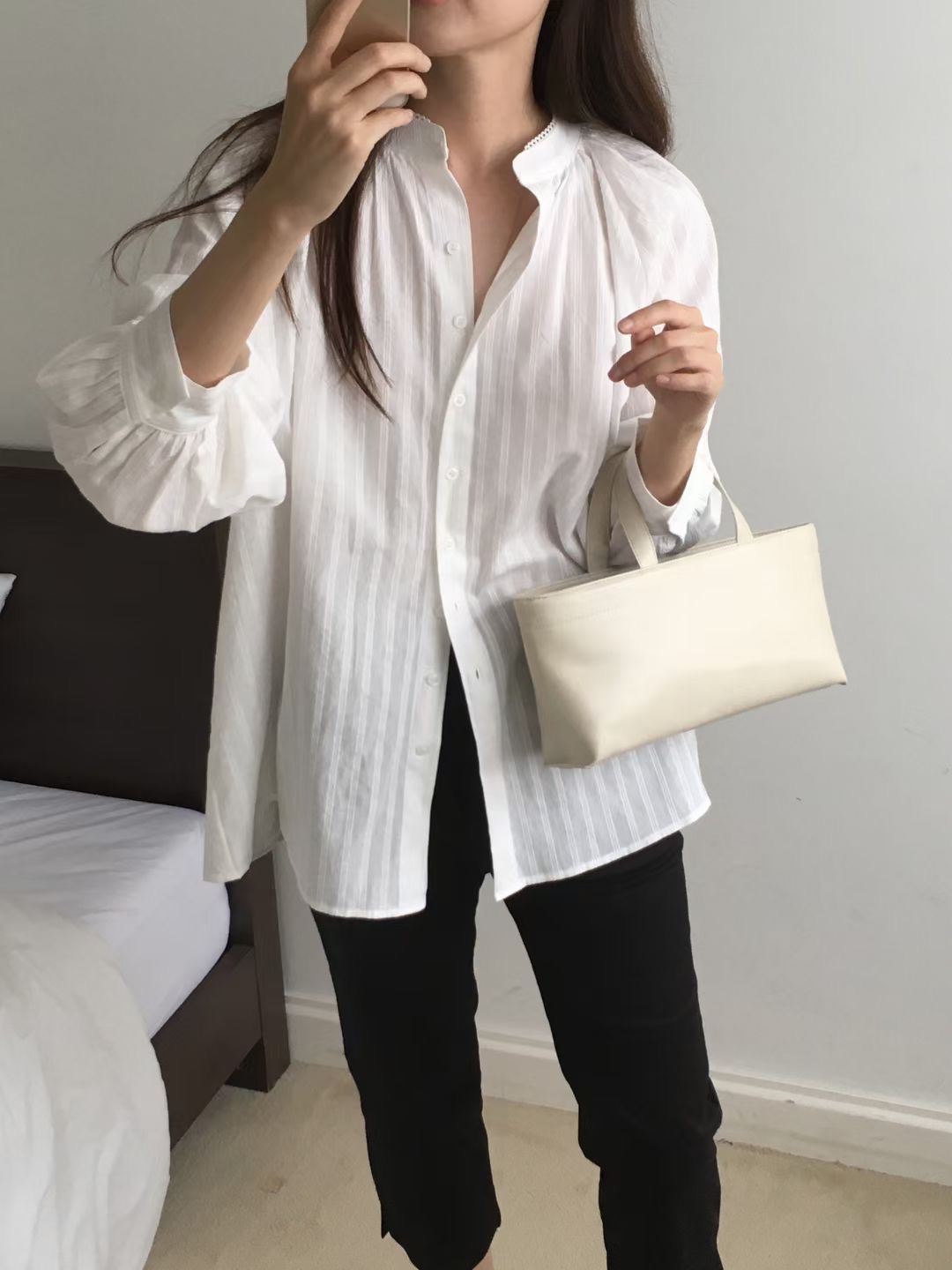 WEARME韓國直郵㊣女士新款時尚人氣真品熱賣休閑襯衫蕾絲衫WEARME襯衫/蕾絲衫圖色2