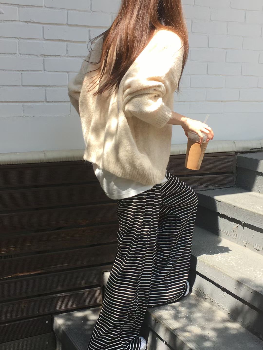 WEARME韓國代購㊣女裝新品推薦職業熱賣時尚真品休閑25秋冬毛衣WEARME毛衣