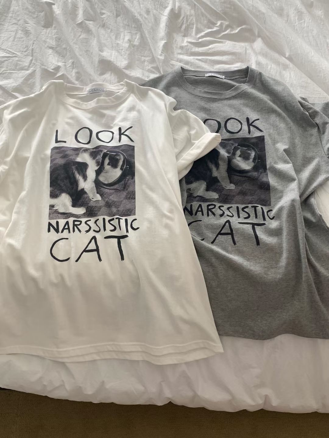 WEARME韓國直郵㊣女士新品25秋冬推薦職業時尚休閑熱賣真品T恤WEARMET恤