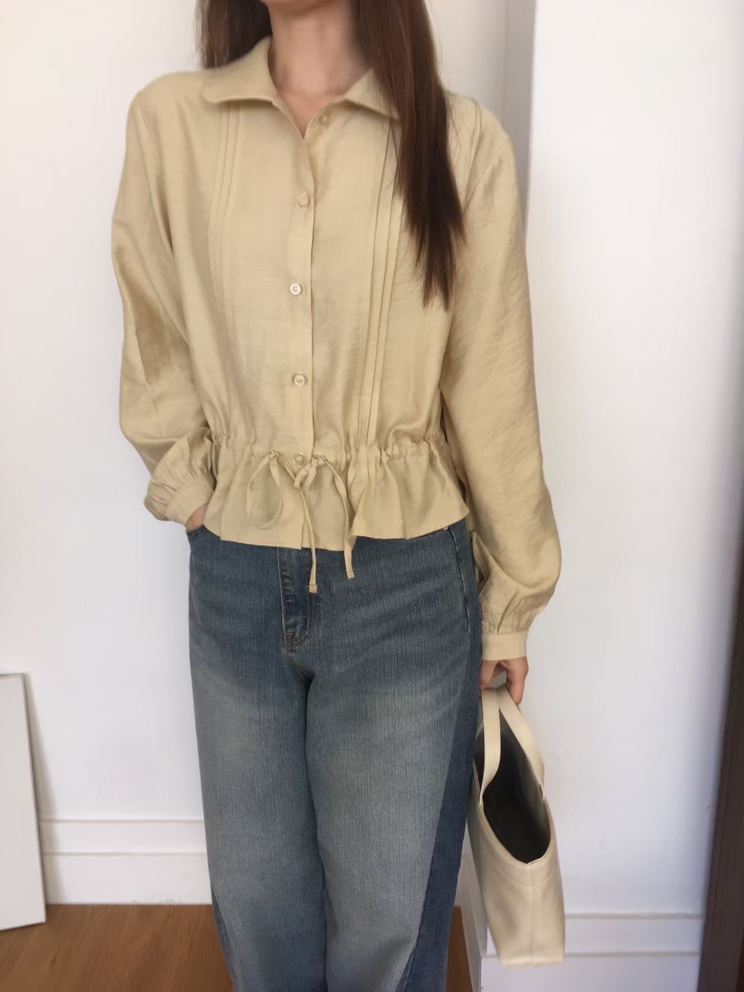 WEARME韓國直郵㊣女士新品休閑推薦人氣25秋冬熱賣襯衫蕾絲衫WEARME襯衫/蕾絲衫圖色2