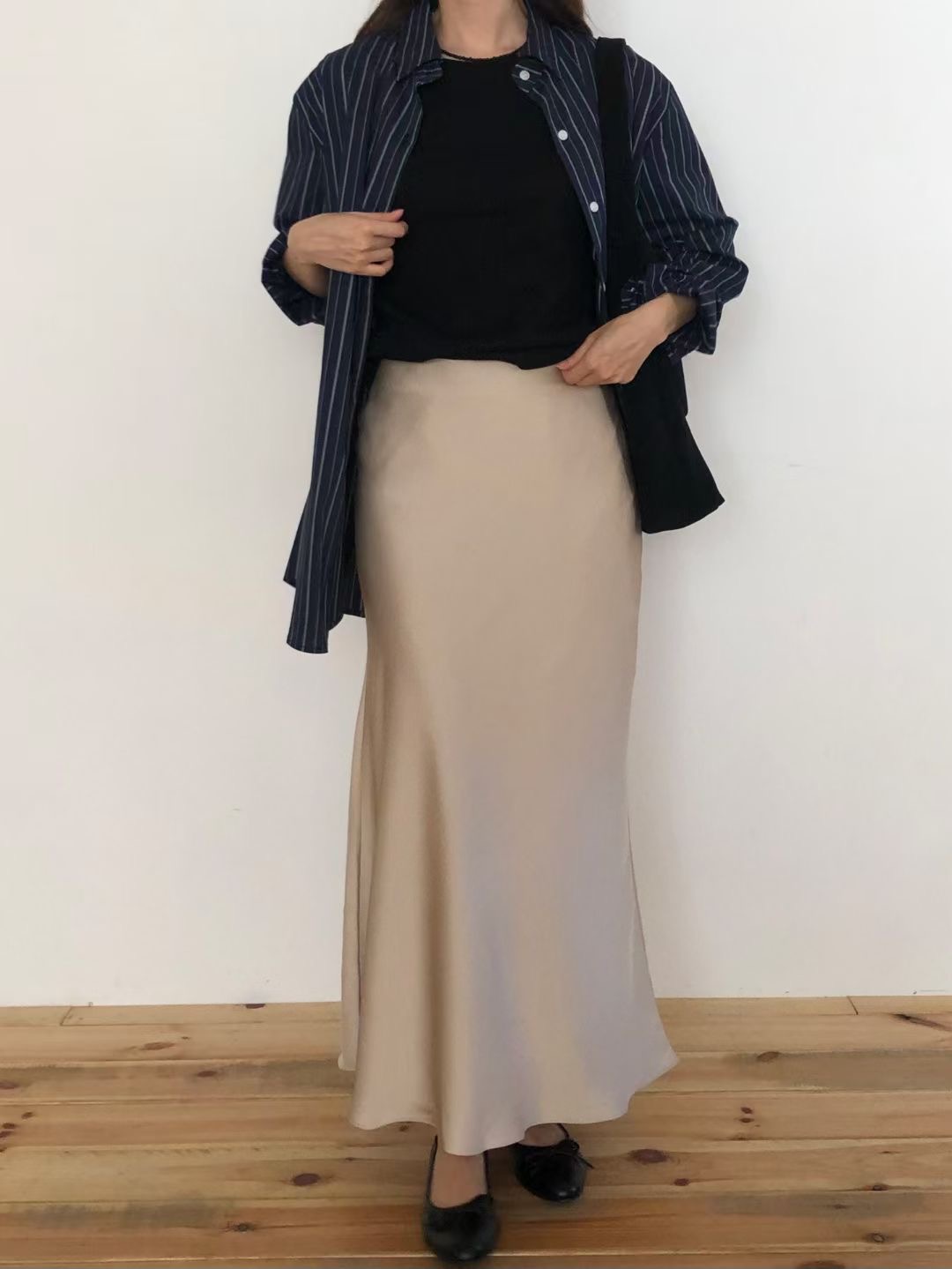 WEARME東大門㊣直郵女裝新款熱賣25秋冬職業推薦時尚休閑長裙WEARME長裙圖色1