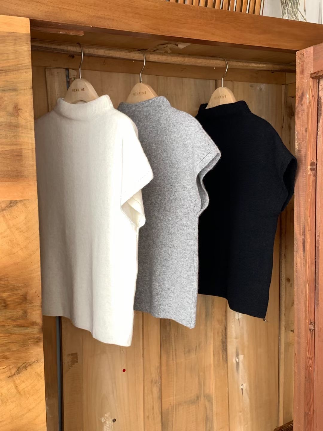 WEARME東大門㊣直郵女士新品推薦25秋冬時尚休閑職業針織衫WEARME針織衫