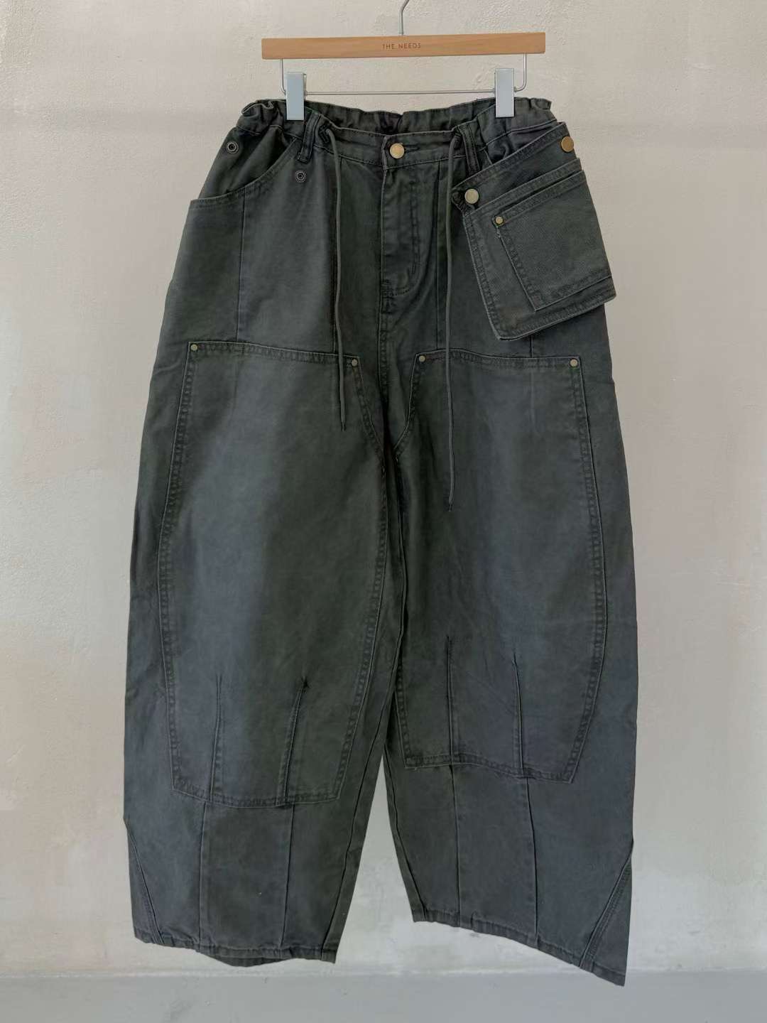 THENEEDS東大門㊣代購女士新品時尚25秋冬熱賣職業休閑休閑褲THENEEDS休閑褲圖色1