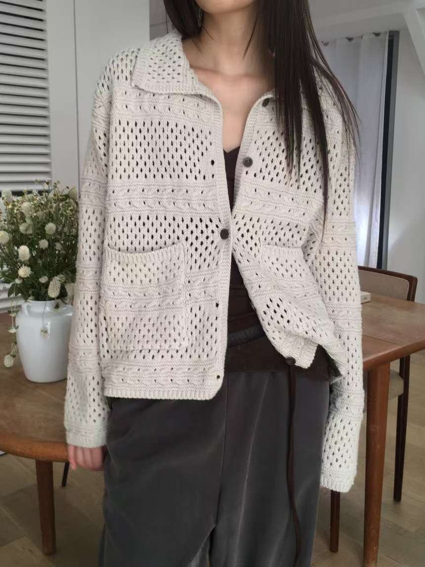 THENEEDS東大門㊣代購女裝新款職業人氣推薦真品時尚針織衫THENEEDS針織衫圖色3