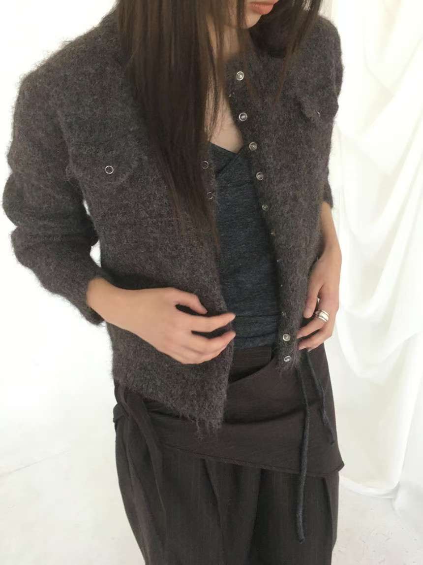 THENEEDS韓國直郵㊣女裝新品人氣休閑真品時尚25秋冬針織衫THENEEDS針織衫