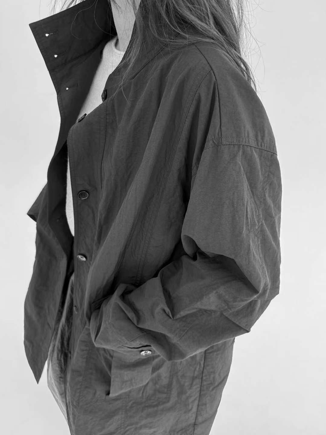 THENEEDS東大門㊣代購女士新品人氣時尚25秋冬真品休閑夾克THENEEDS夾克