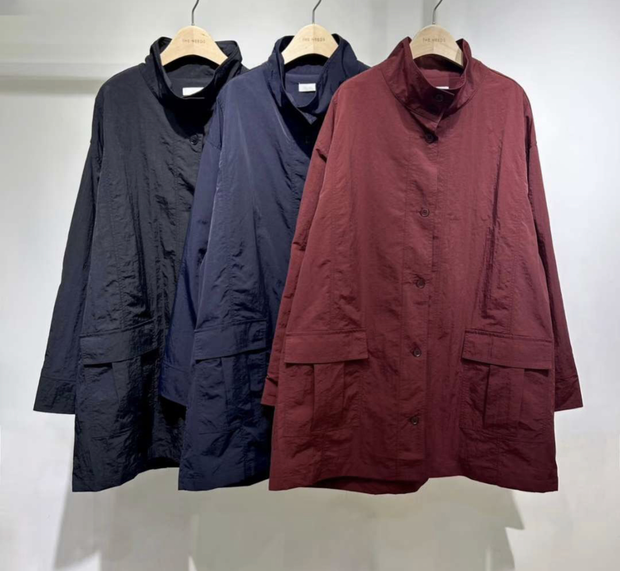 THENEEDS東大門㊣代購女士新品人氣時尚25秋冬真品休閑夾克THENEEDS夾克圖色1左一色