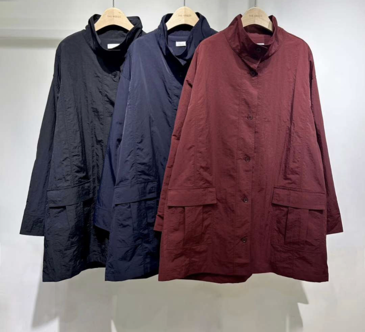 THENEEDS東大門㊣代購女士新品人氣時尚25秋冬真品休閑夾克THENEEDS夾克圖色2左二色