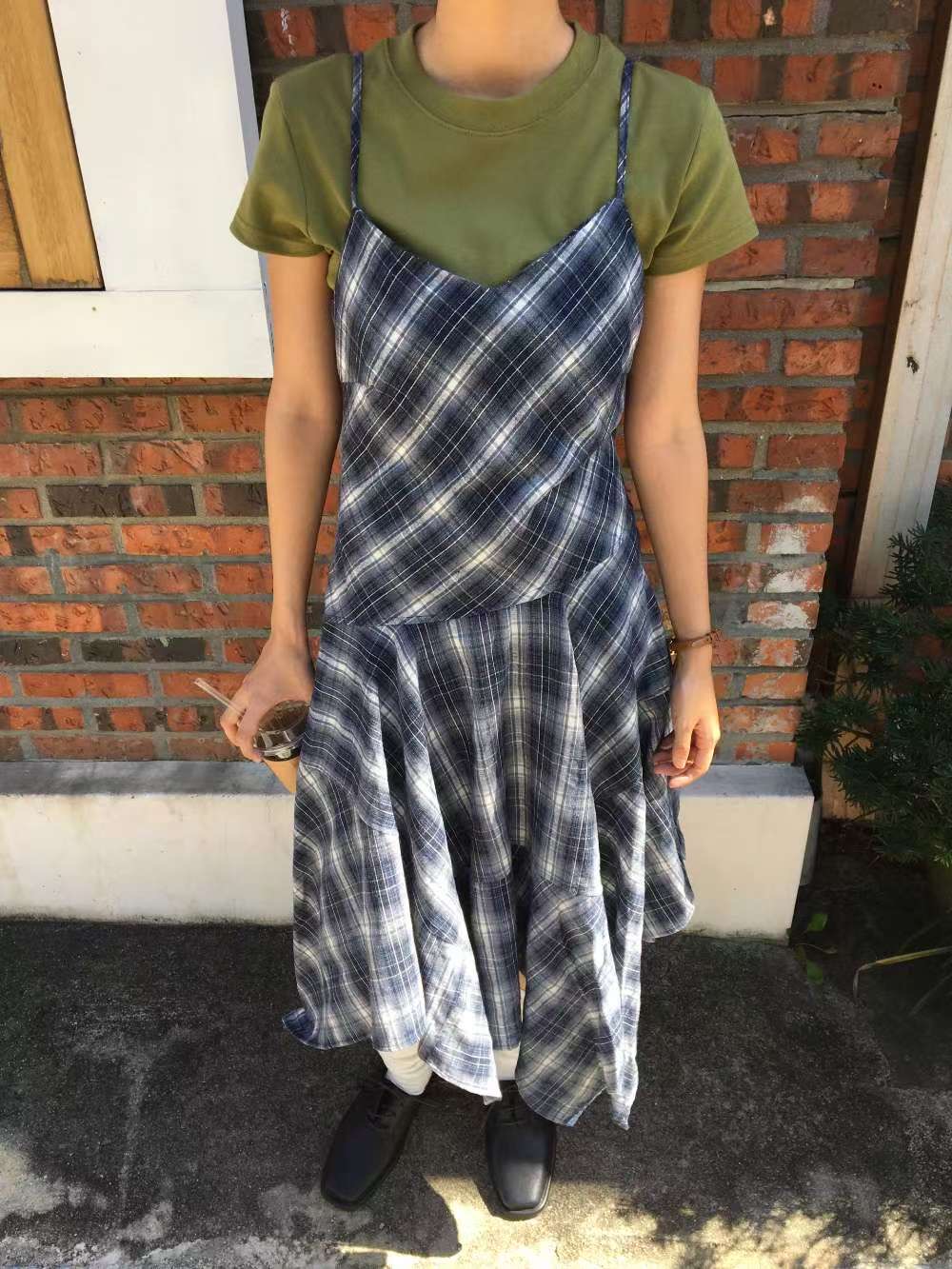 THENEEDS東大門㊣實拍女士新品推薦人氣25秋冬連衣裙不含內搭THENEEDS連衣裙圖色2