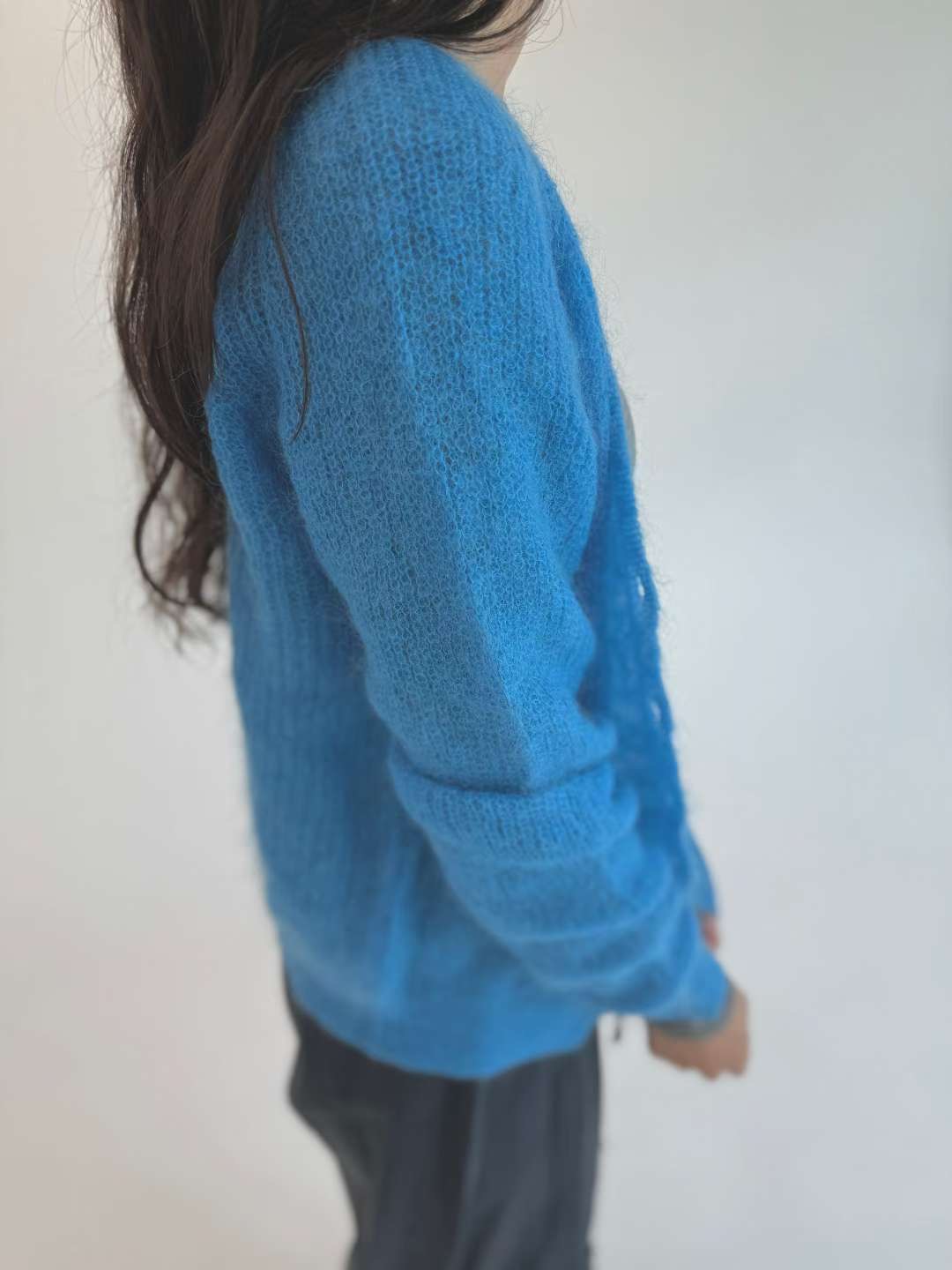 THENEEDS東大門㊣直郵女士新款推薦時尚休閑職業針織衫馬海毛THENEEDS針織衫