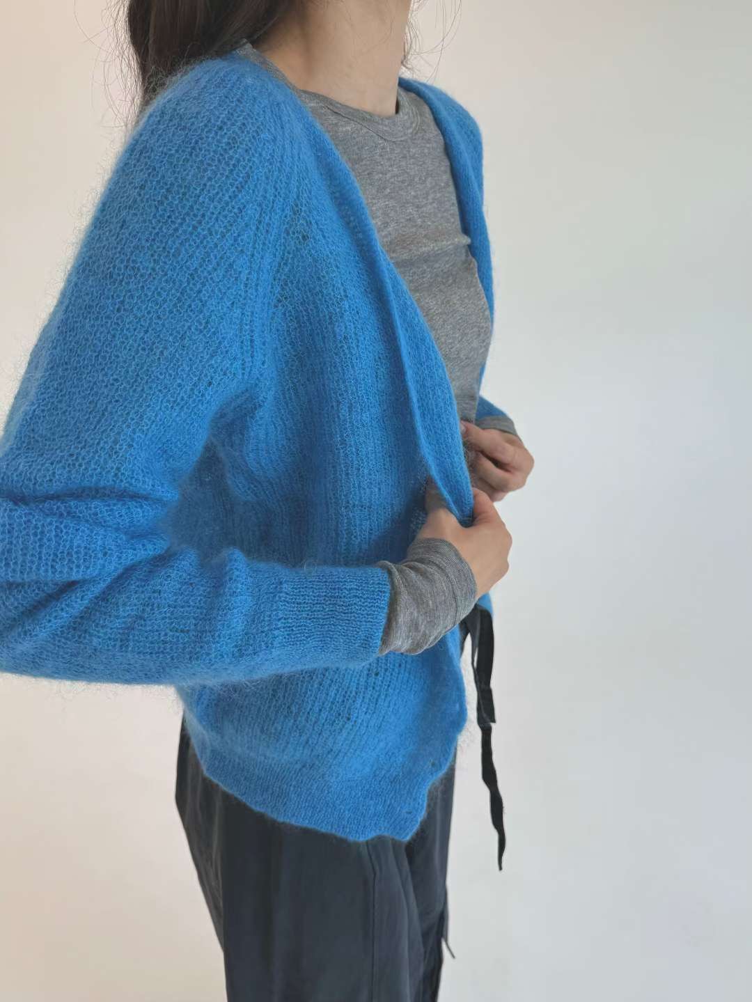 THENEEDS東大門㊣直郵女士新款推薦時尚休閑職業針織衫馬海毛THENEEDS針織衫