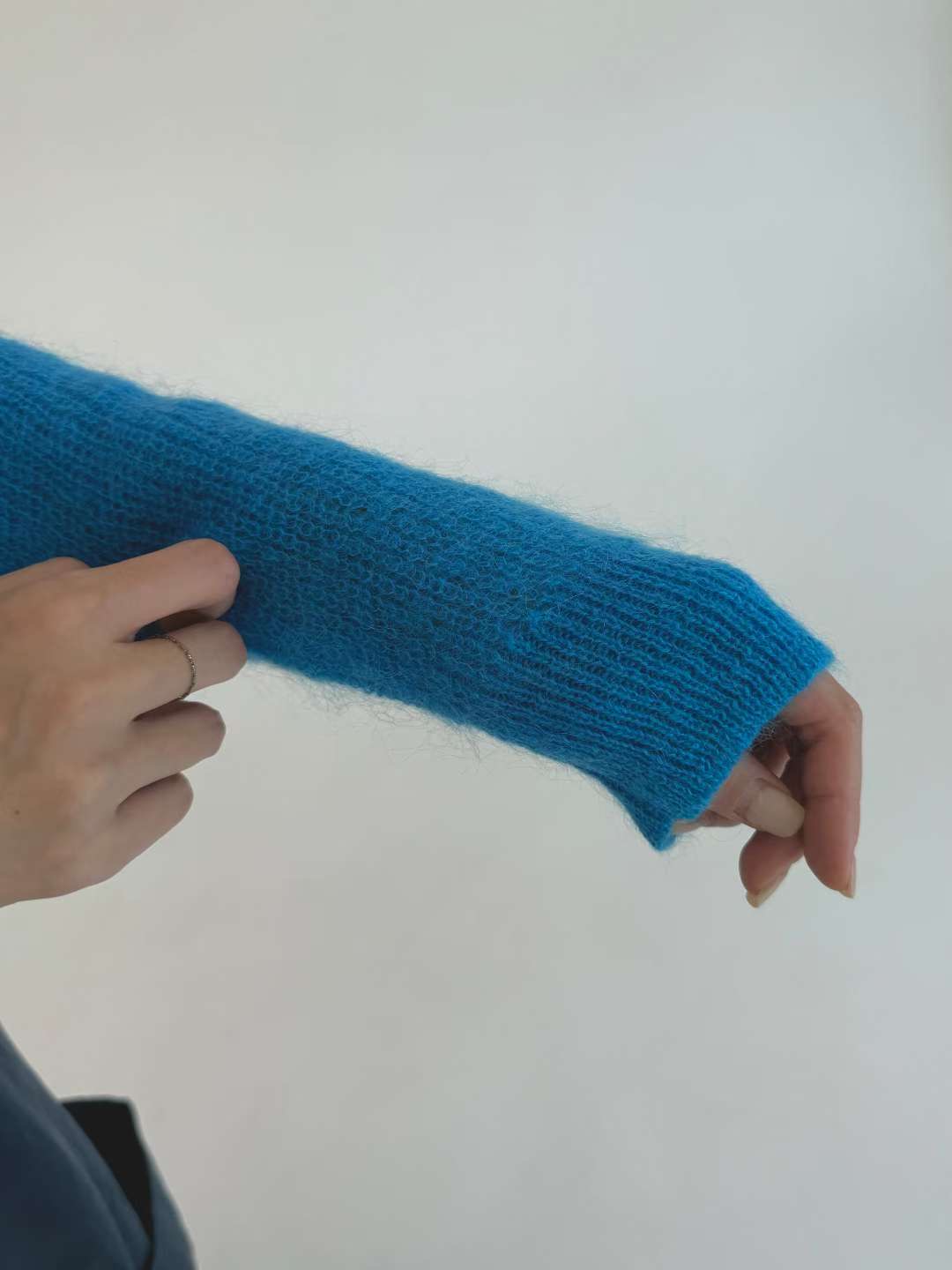 THENEEDS東大門㊣直郵女士新款推薦時尚休閑職業針織衫馬海毛THENEEDS針織衫