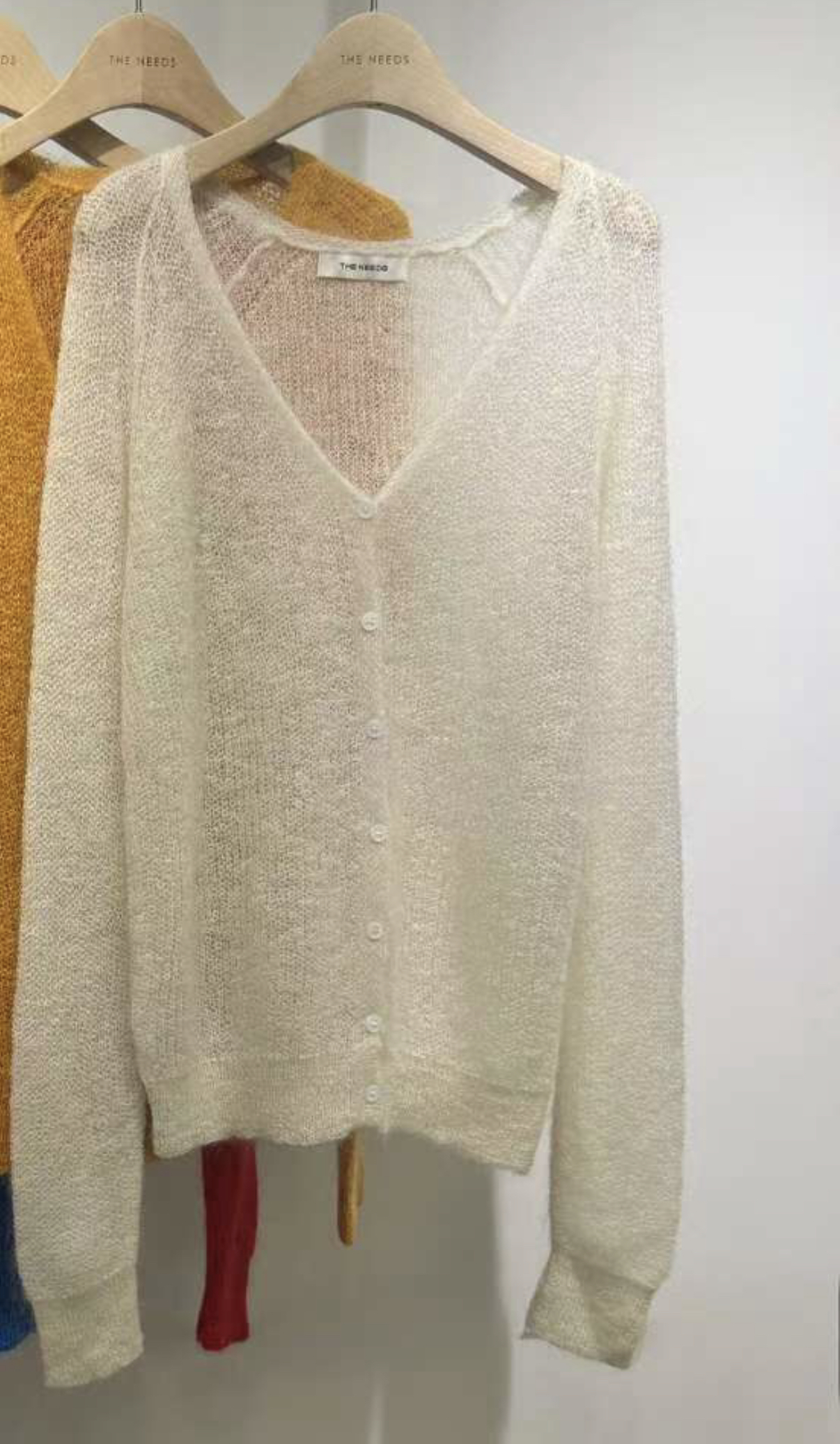 THENEEDS東大門㊣直郵女士新款推薦時尚休閑職業針織衫馬海毛THENEEDS針織衫圖色5