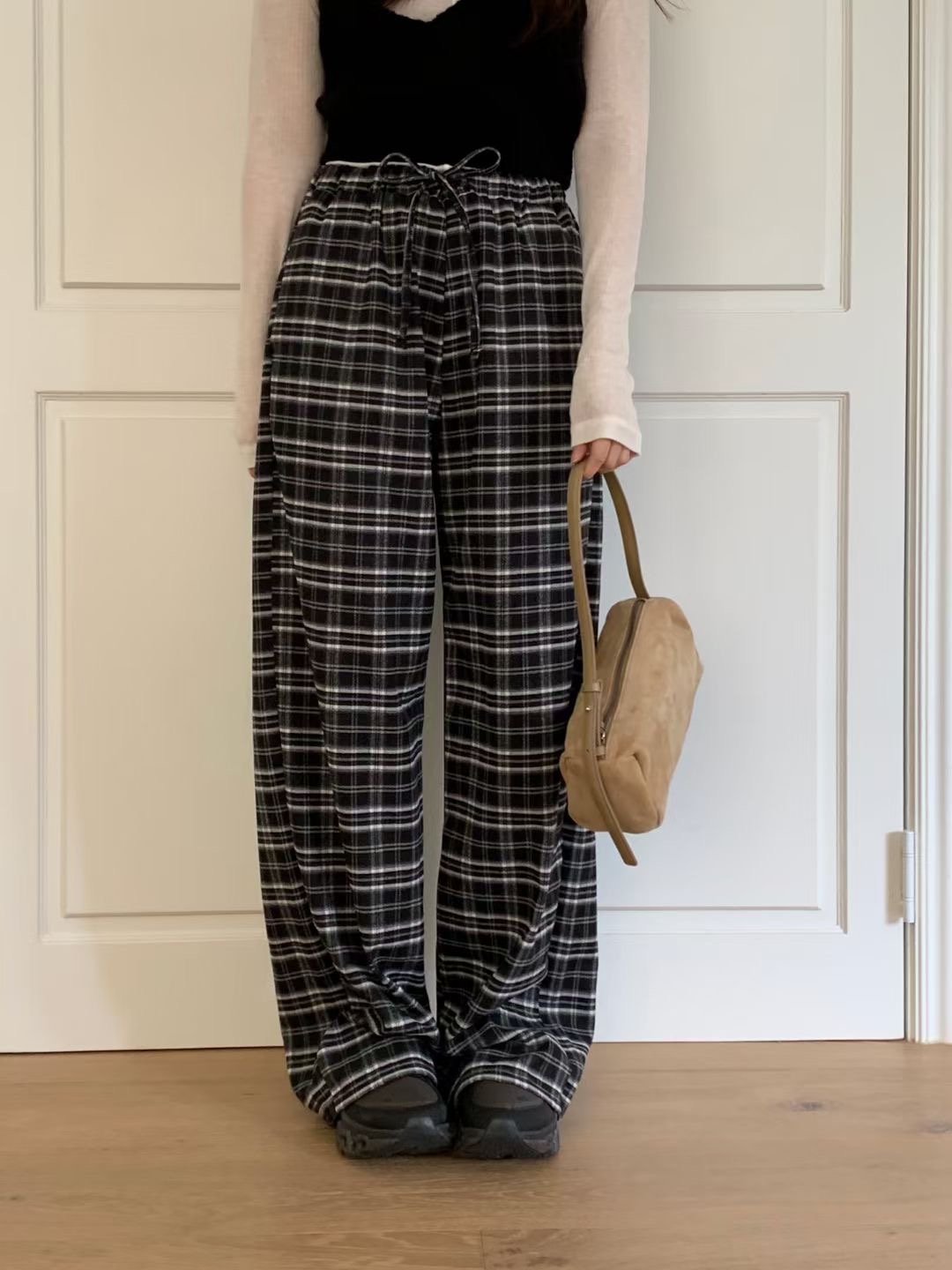 WEARME東大門㊣直郵女士新品熱賣真品休閑人氣推薦時尚休閑褲WEARME休閑褲圖色3