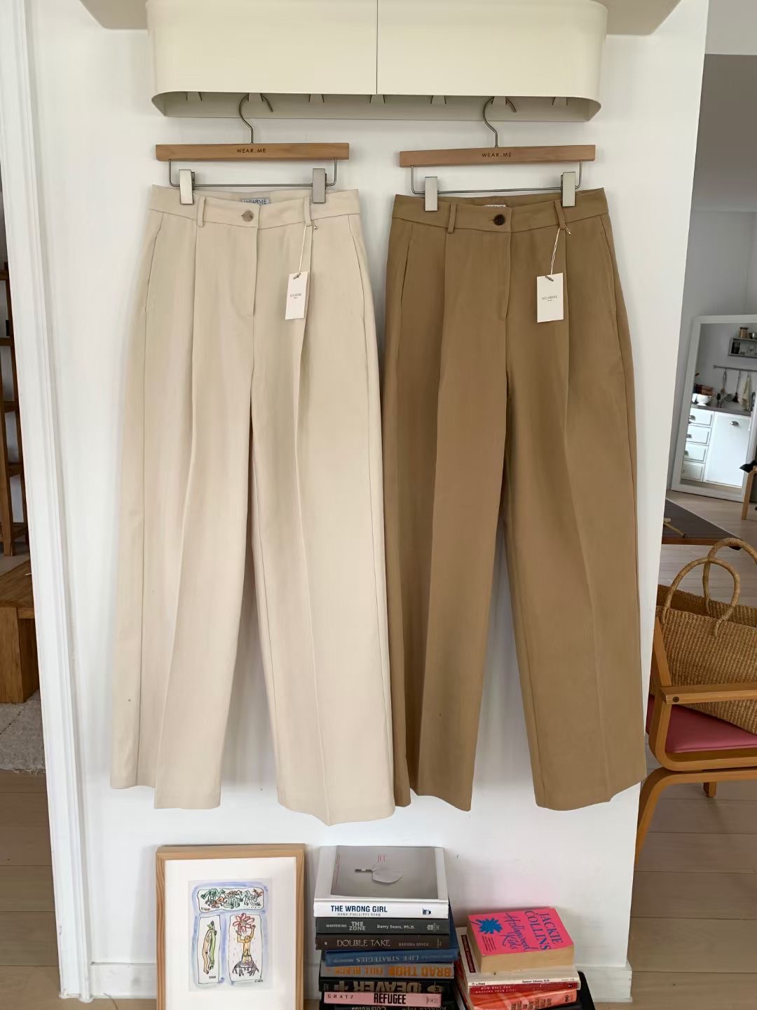 WEARME東大門㊣代購女士新款真品休閑人氣推薦時尚25秋冬休閑褲WEARME休閑褲