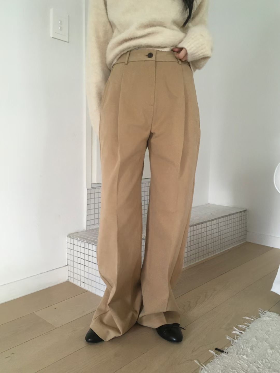 WEARME東大門㊣代購女士新款真品休閑人氣推薦時尚25秋冬休閑褲WEARME休閑褲圖色2