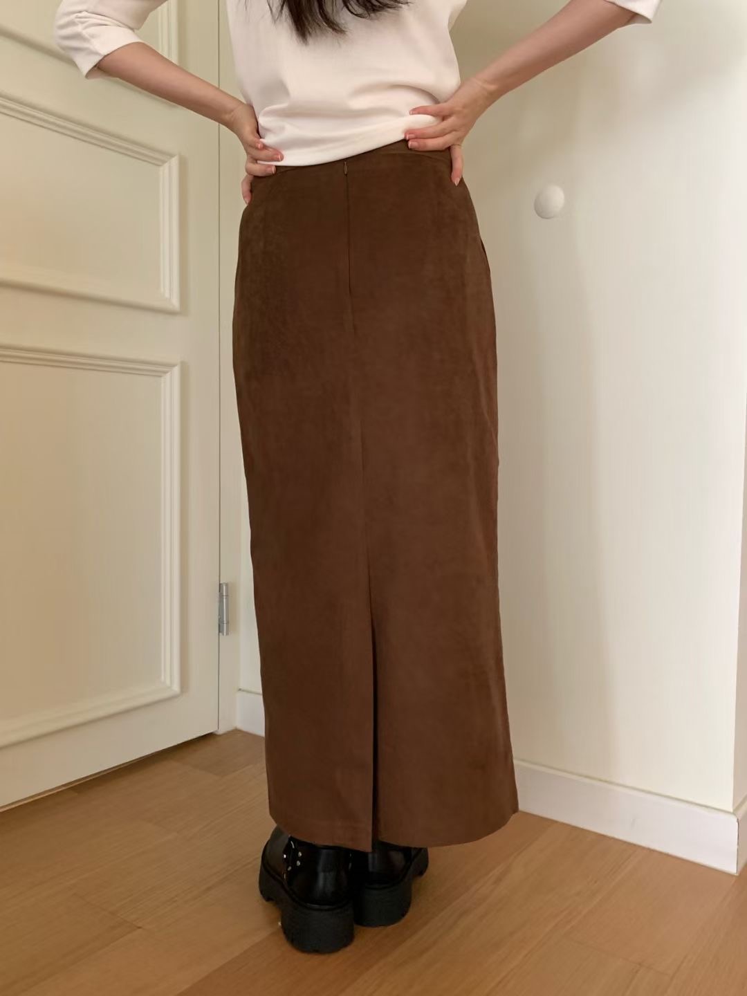 WEARME東大門㊣實拍女士新品25秋冬人氣休閑推薦時尚熱賣長裙WEARME長裙