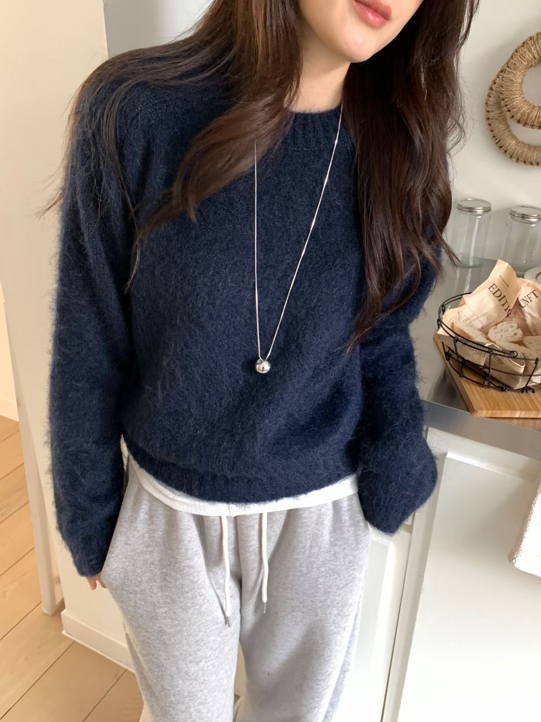 WEARME東大門㊣實拍女士新品時尚休閑真品熱賣人氣職業針織衫WEARME針織衫