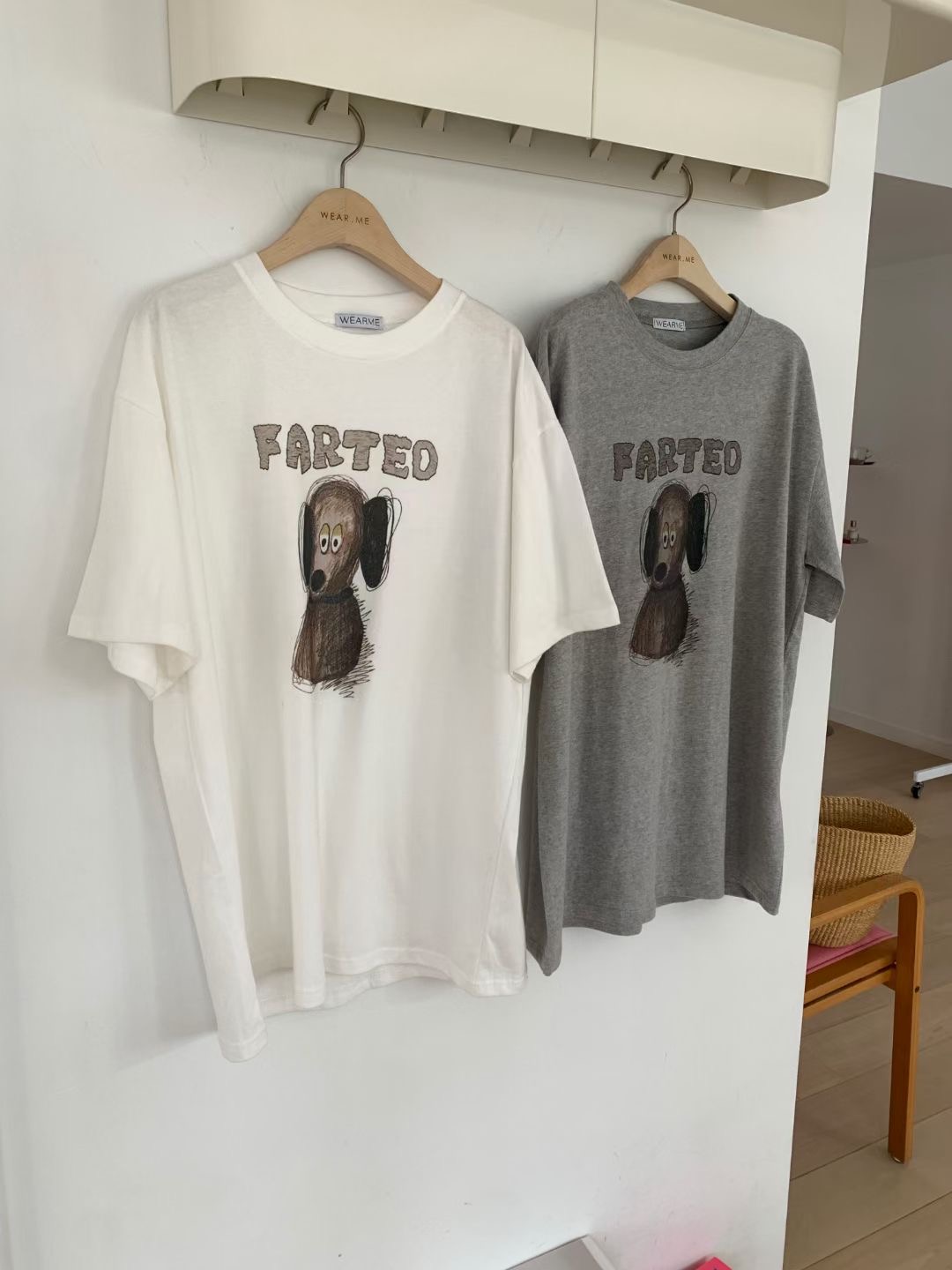 WEARME東大門㊣實拍女士新款人氣休閑真品推薦25秋冬熱賣T恤WEARMET恤