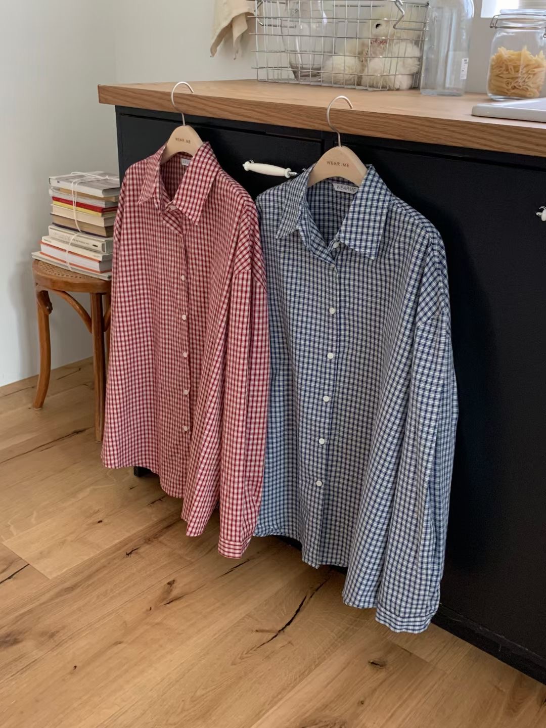 WEARME韓國直郵㊣女士新款職業休閑25秋冬推薦真品襯衫蕾絲衫WEARME襯衫/蕾絲衫