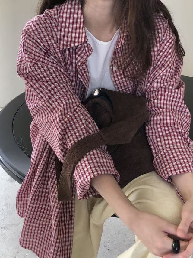 WEARME韓國直郵㊣女士新款職業休閑25秋冬推薦真品襯衫蕾絲衫WEARME襯衫/蕾絲衫圖色2