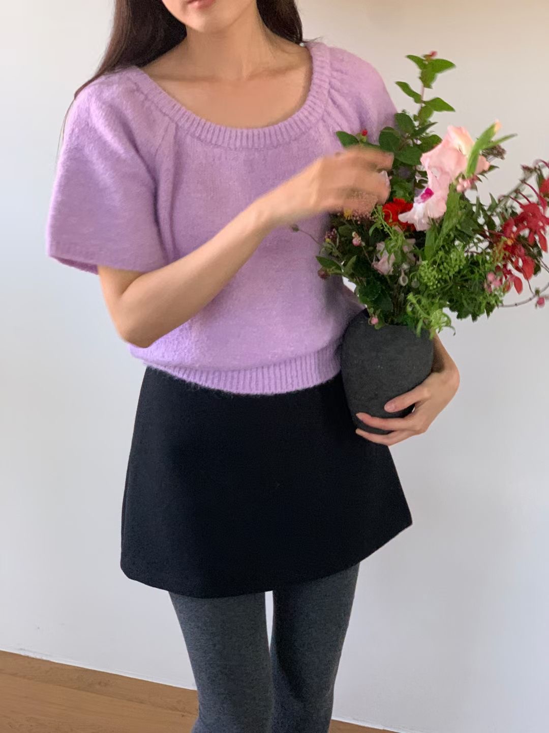 WEARME韓國代購㊣女士新款熱賣推薦職業真品休閑人氣針織衫WEARME針織衫圖色2