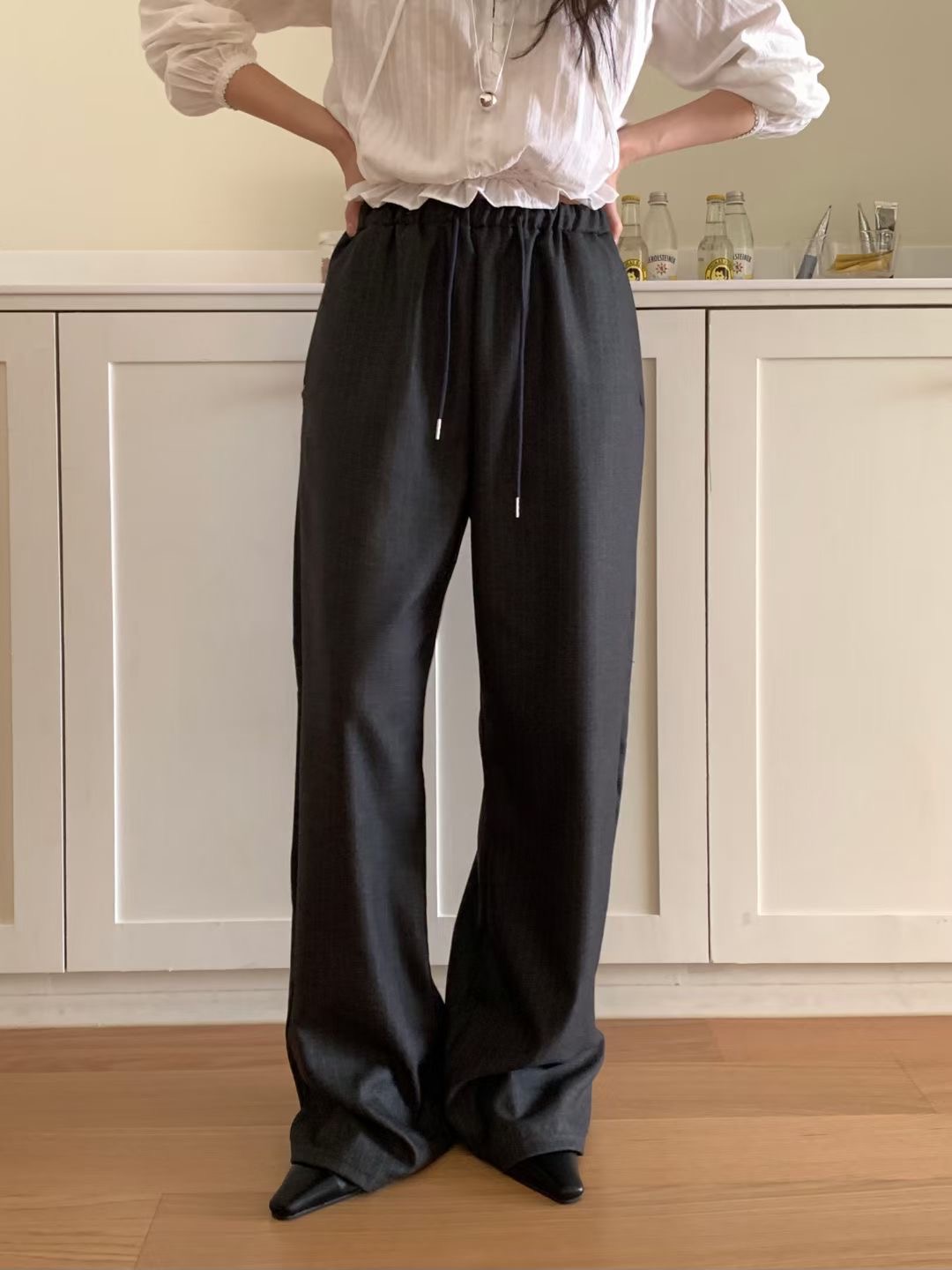 WEARME東大門㊣代購女裝新款時尚人氣推薦真品熱賣休閑休閑褲WEARME休閑褲圖色2