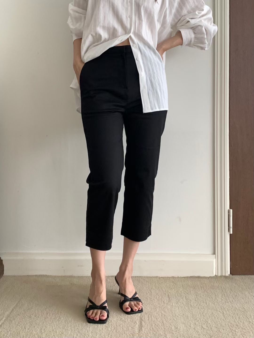 WEARME東大門㊣實拍女裝新品職業推薦休閑25秋冬人氣休閑褲WEARME休閑褲圖色1