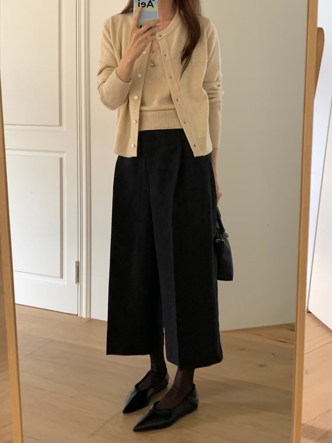 WEARME韓國直郵㊣女裝新款熱賣休閑25秋冬職業休閑褲不含腰帶WEARME休閑褲