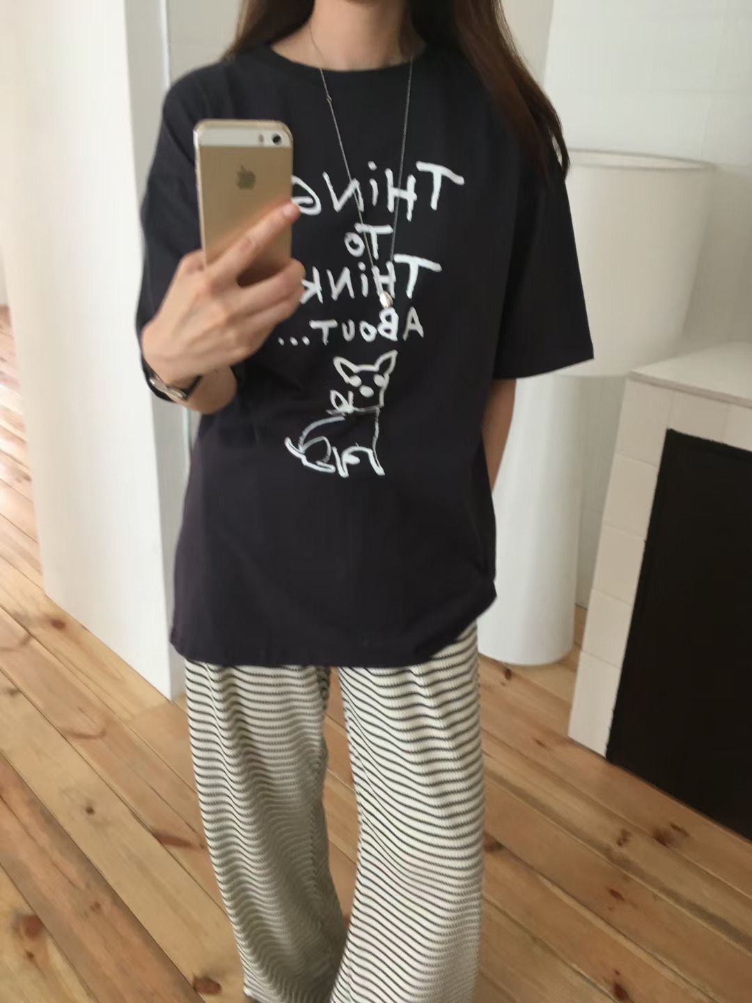 WEARME東大門㊣直郵女士新品熱賣25秋冬真品推薦T恤不含腰帶WEARMET恤圖色3