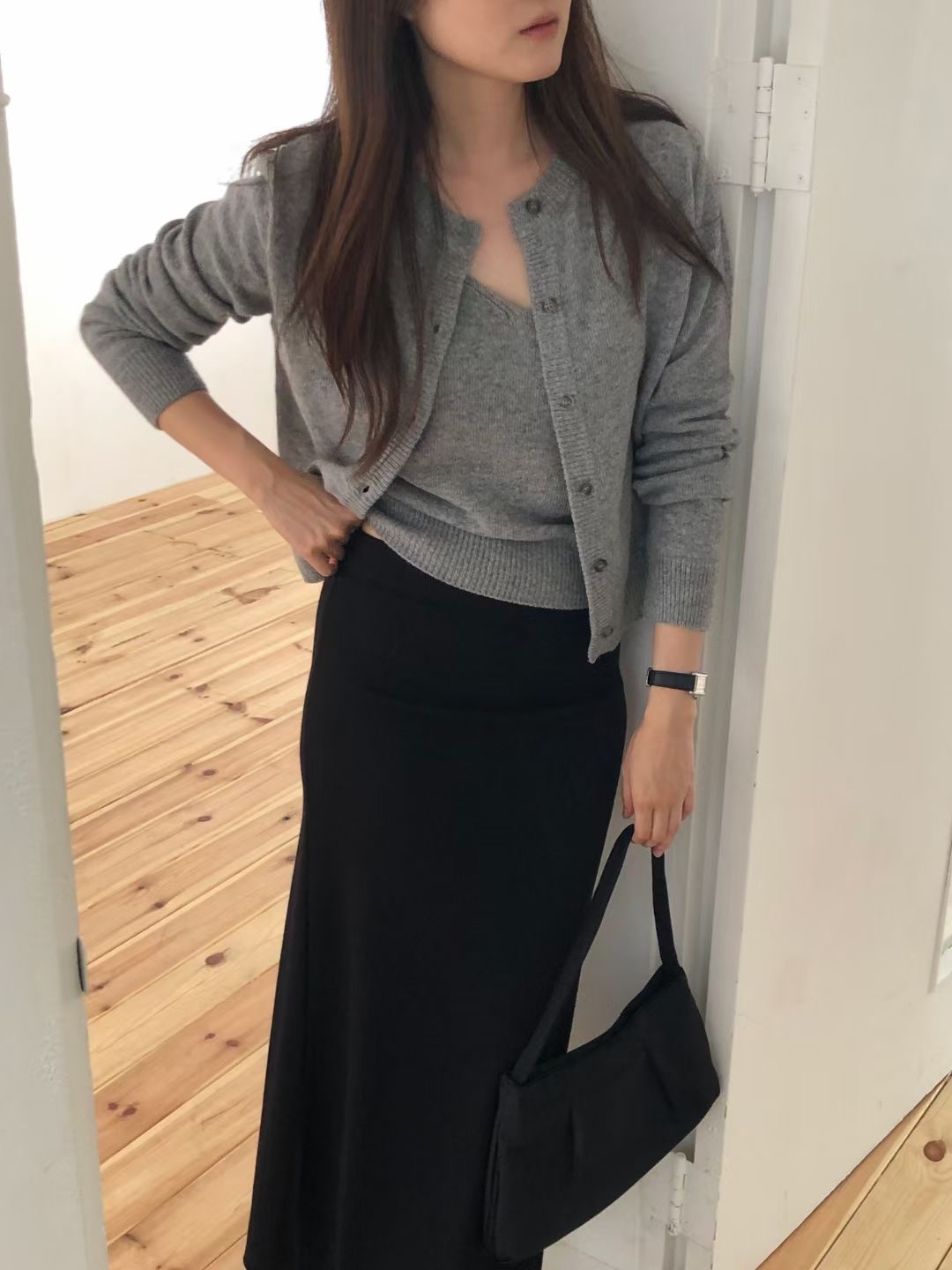 WEARME韓國直郵㊣女裝新款25秋冬職業熱賣人氣休閑真品套裝WEARME套裝圖色1