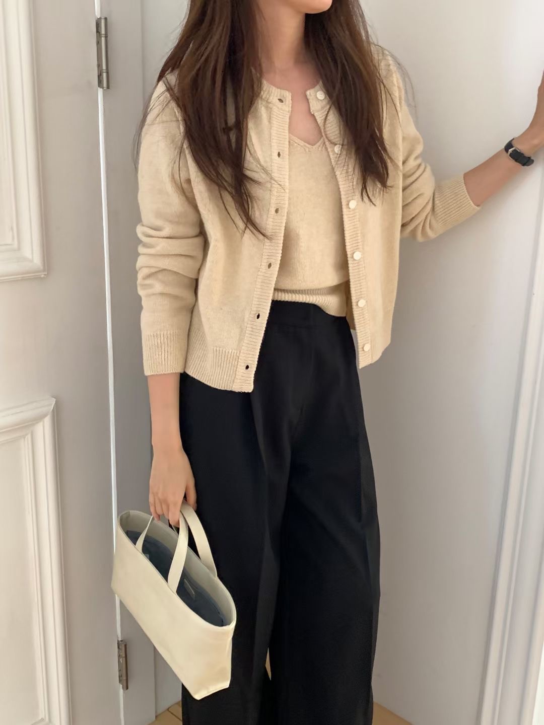 WEARME韓國直郵㊣女裝新款25秋冬職業熱賣人氣休閑真品套裝WEARME套裝圖色2