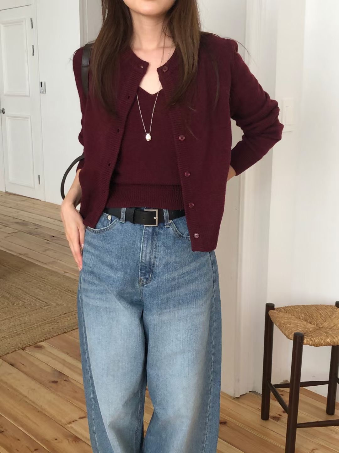 WEARME韓國直郵㊣女裝新款25秋冬職業熱賣人氣休閑真品套裝WEARME套裝圖色3