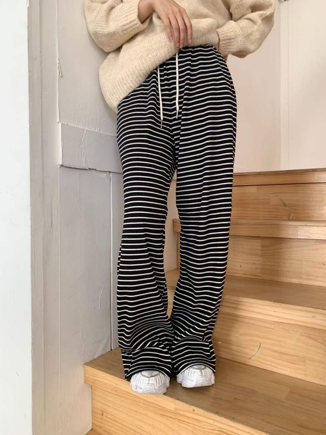 WEARME東大門㊣代購女裝新品25秋冬推薦休閑時尚人氣休閑褲WEARME休閑褲圖色1