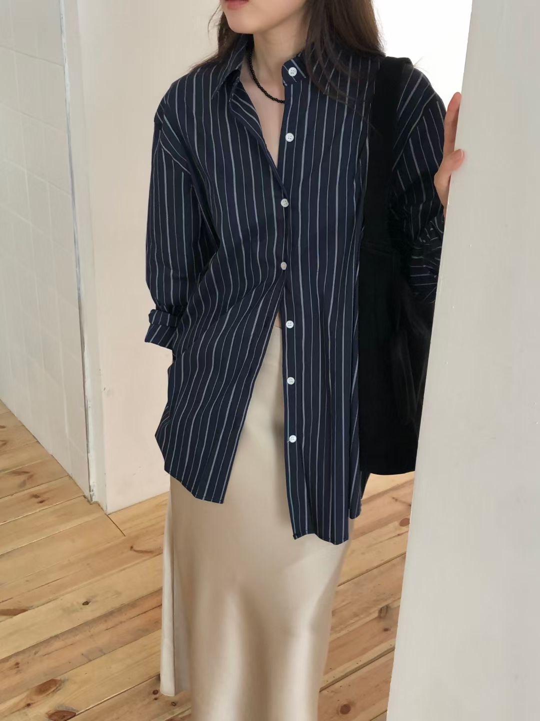 WEARME東大門㊣代購女裝新款熱賣人氣25秋冬職業襯衫蕾絲衫WEARME襯衫/蕾絲衫圖色2