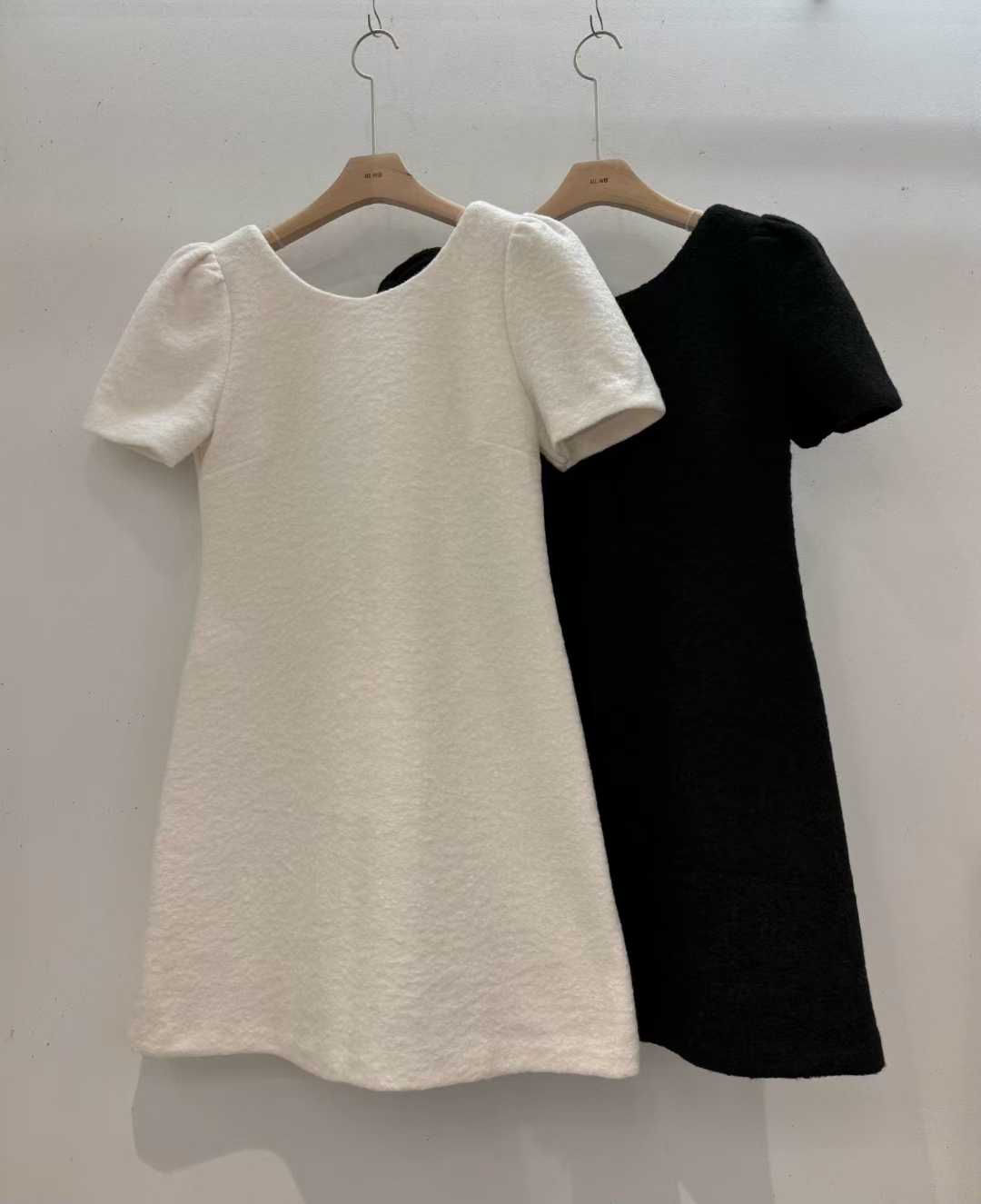 ALL OVER東大門㊣代購女士新品時尚25秋冬人氣休閑連衣裙柔軟ALL OVER連衣裙