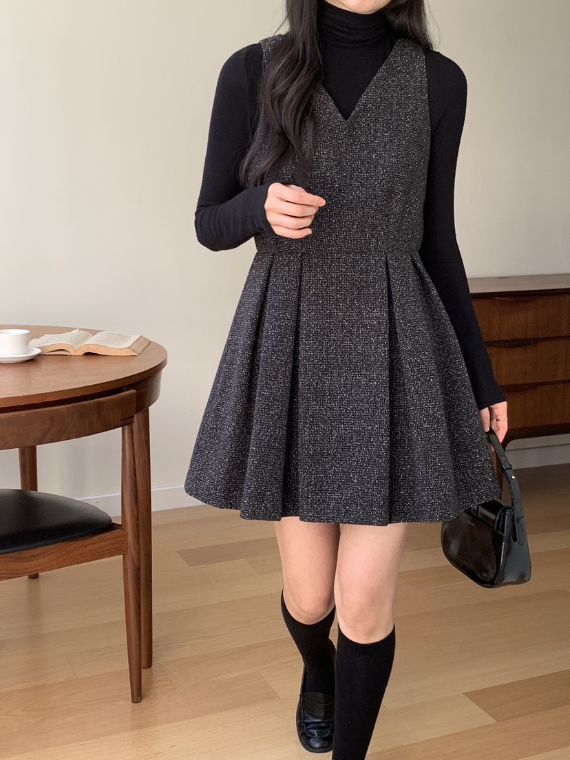 RE:OPENING東大門㊣代購女裝新品熱賣25秋冬休閑推薦連衣裙RE:OPENING連衣裙