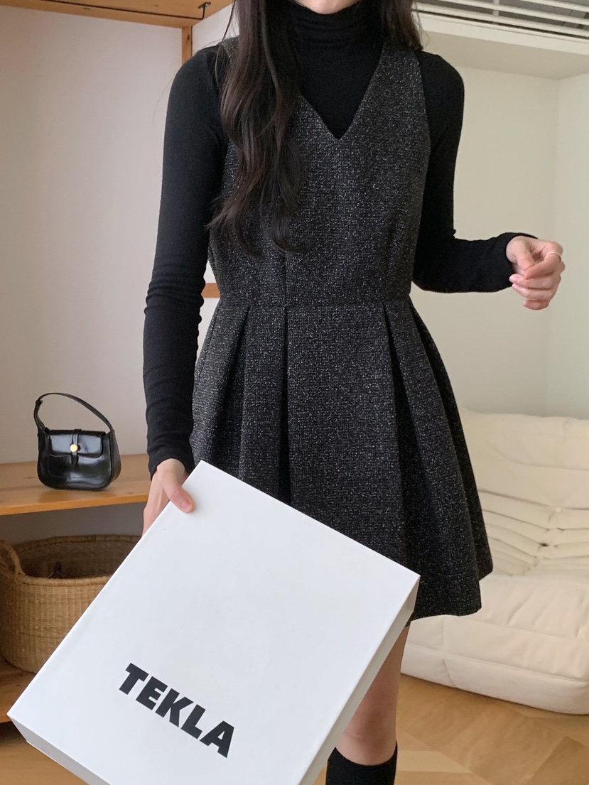 RE:OPENING東大門㊣代購女裝新品熱賣25秋冬休閑推薦連衣裙RE:OPENING連衣裙