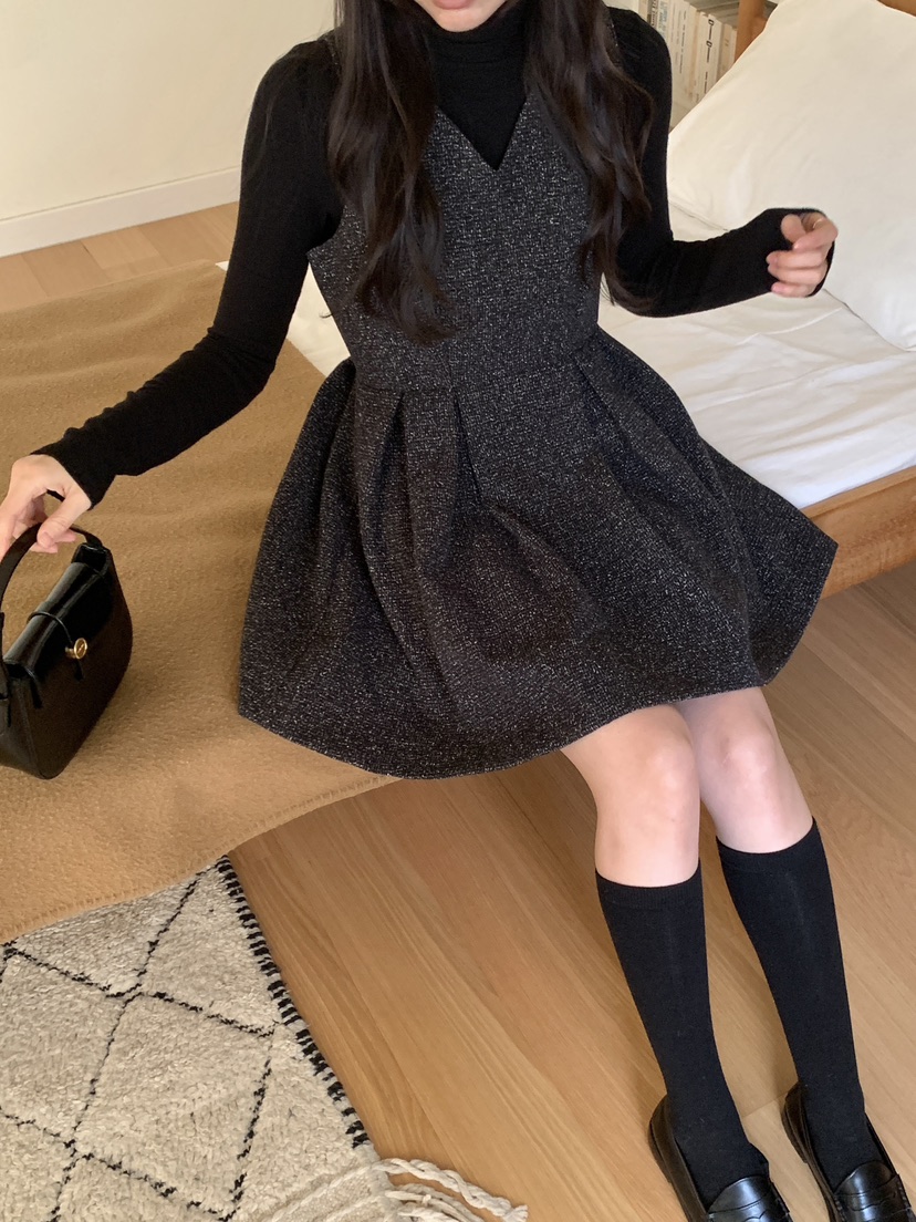 RE:OPENING東大門㊣代購女裝新品熱賣25秋冬休閑推薦連衣裙RE:OPENING連衣裙