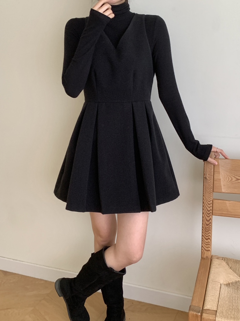 RE:OPENING東大門㊣代購女裝新品熱賣25秋冬休閑推薦連衣裙RE:OPENING連衣裙