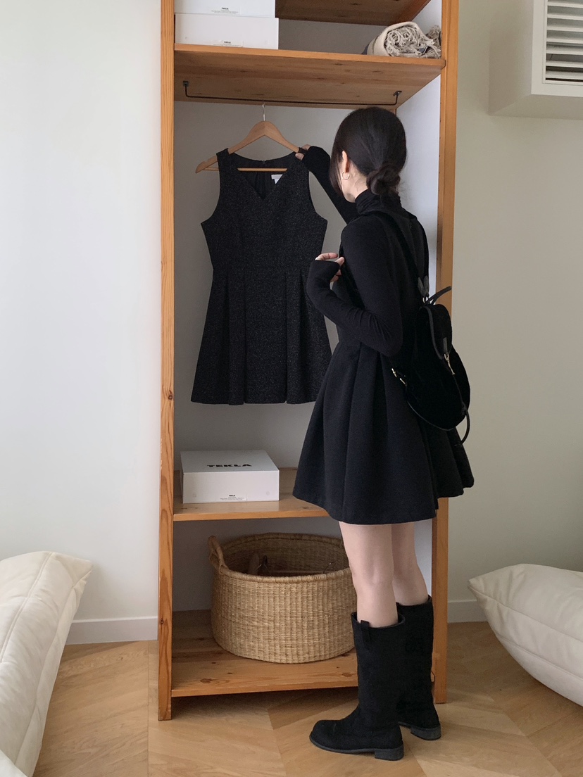 RE:OPENING東大門㊣代購女裝新品熱賣25秋冬休閑推薦連衣裙RE:OPENING連衣裙