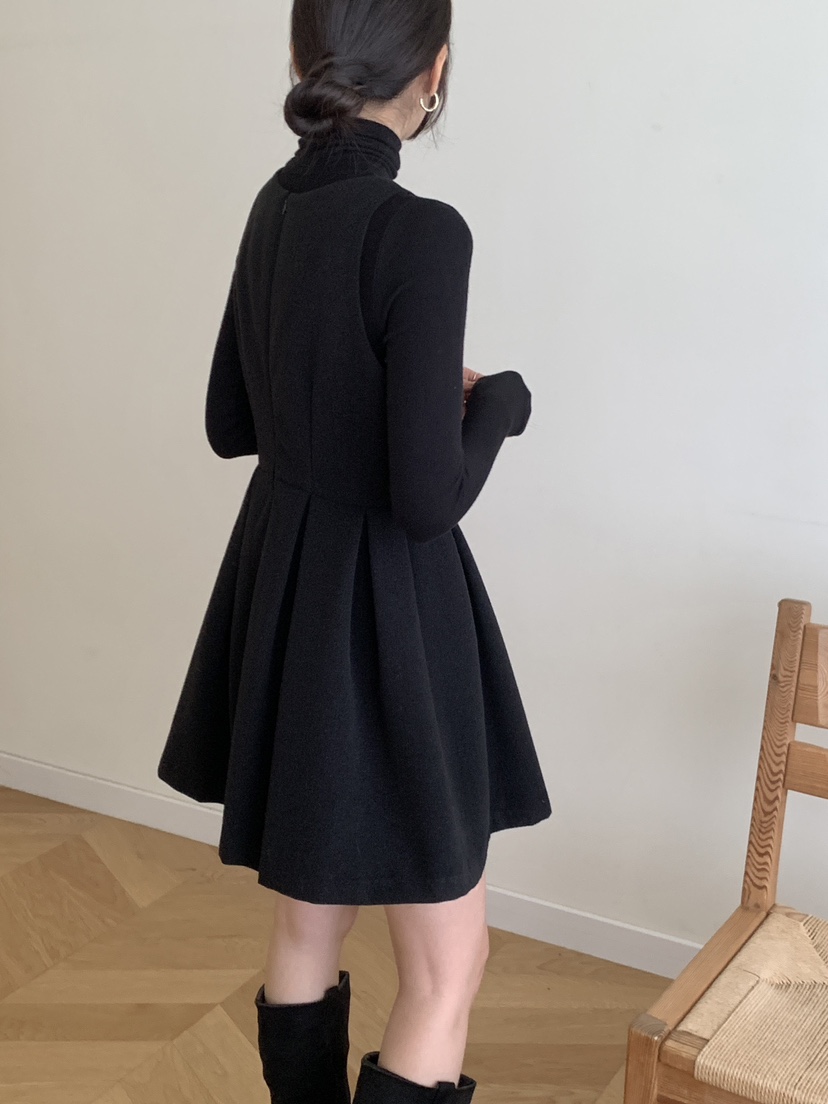 RE:OPENING東大門㊣代購女裝新品熱賣25秋冬休閑推薦連衣裙RE:OPENING連衣裙